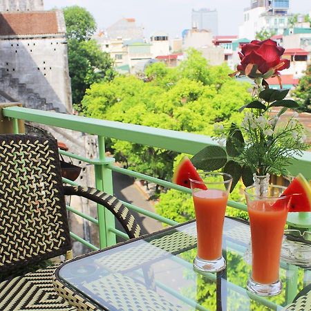 Iris Boutique Hotel Hanoi Buitenkant foto