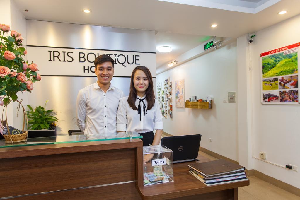 Iris Boutique Hotel Hanoi Buitenkant foto