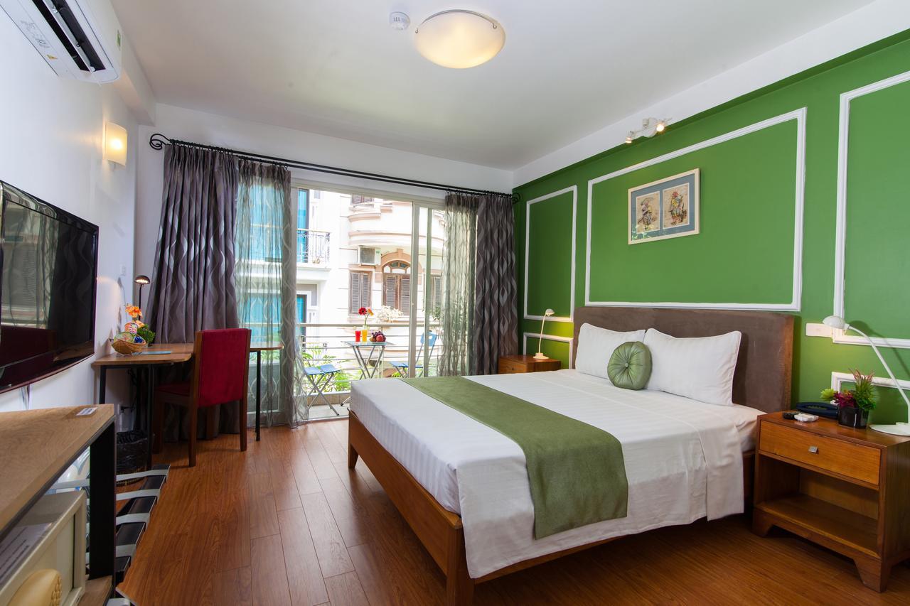 Iris Boutique Hotel Hanoi Buitenkant foto
